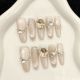 【1552】Roman Holiday Nail Set Shiny Retro Decor & DIY Classic Accessories