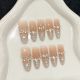 【222】Goddess Crown Nail Kit Shiny Crown Decor & DIY Crystal Accessories
