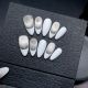 【358】Minimalist French White Nail Kit DIY French Tools & Shiny White Accessories