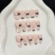 【320-414-420】Ballet Sweetheart Nail Art DIY Ballet Decor & Shiny Sweet Accessories