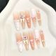 【235】Sweet Heart Bow Nail Kit Shiny Bow Decor & DIY Pretty Accessories