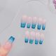 【1503-1510】Deep Sea Cat Eye Nail Set Shiny Ocean Crystals & DIY Cat Eye Tools