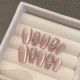 【1468-1481】Pink Cat Eye Nail Art DIY Cat Eye Decor & Shiny Pink Accessories
