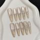【436】Goddess Crown Nail Art DIY Crown Decor & Shiny Crystal Accessories