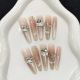 【1434】Starry Sea Bond Nail Set Shiny Star Crystals & DIY Galaxy Accessories
