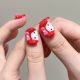 【2884】Cute Squeeze Nail Kit DIY Adorable Decor & Shiny Nail Art Accessories